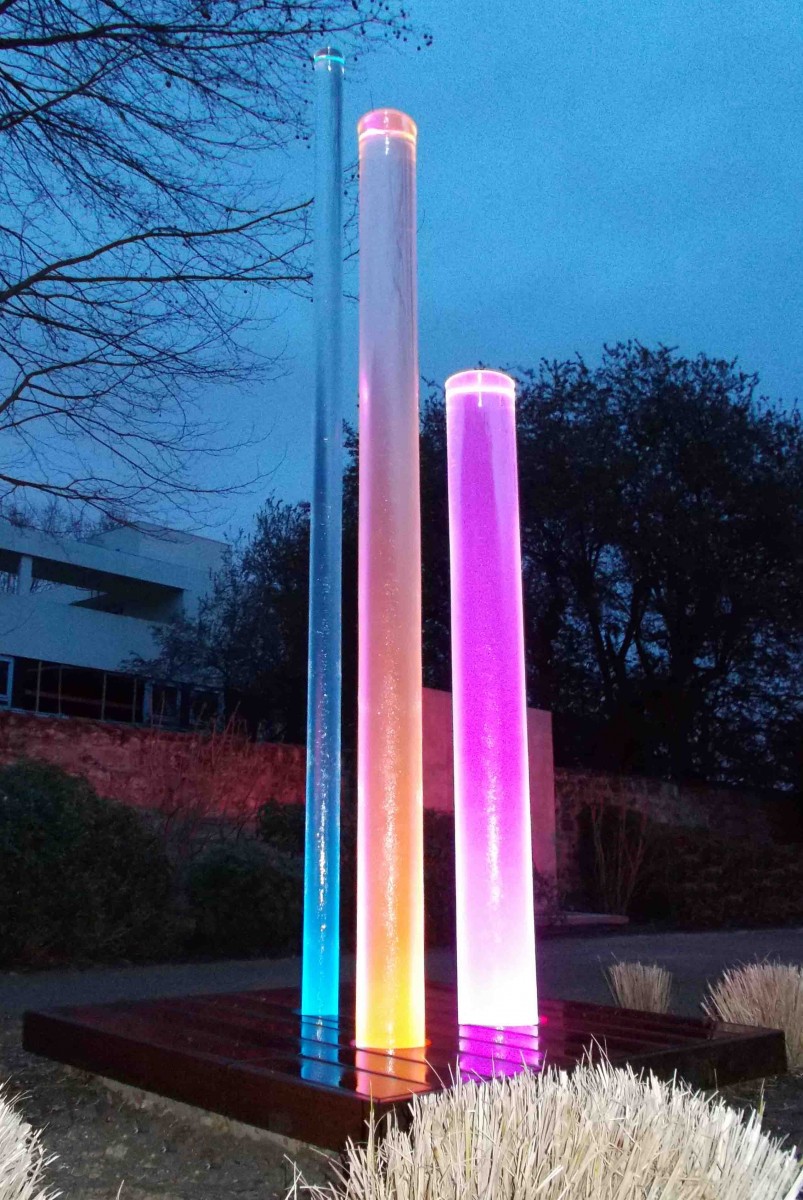 Colonne D Eau à Bulles Lumineuse Colonne d’eau - N2B Arrosage