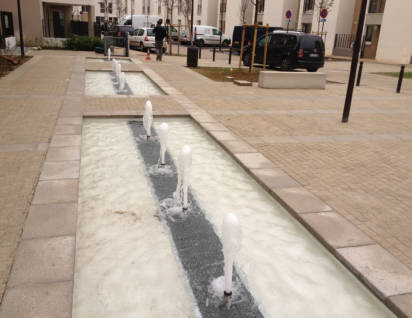 Fontaine antony jets moussants