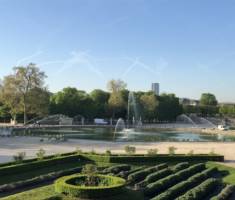 La fontaine du Jardin des Tuileries