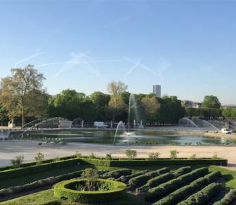 La fontaine du Jardin des Tuileries