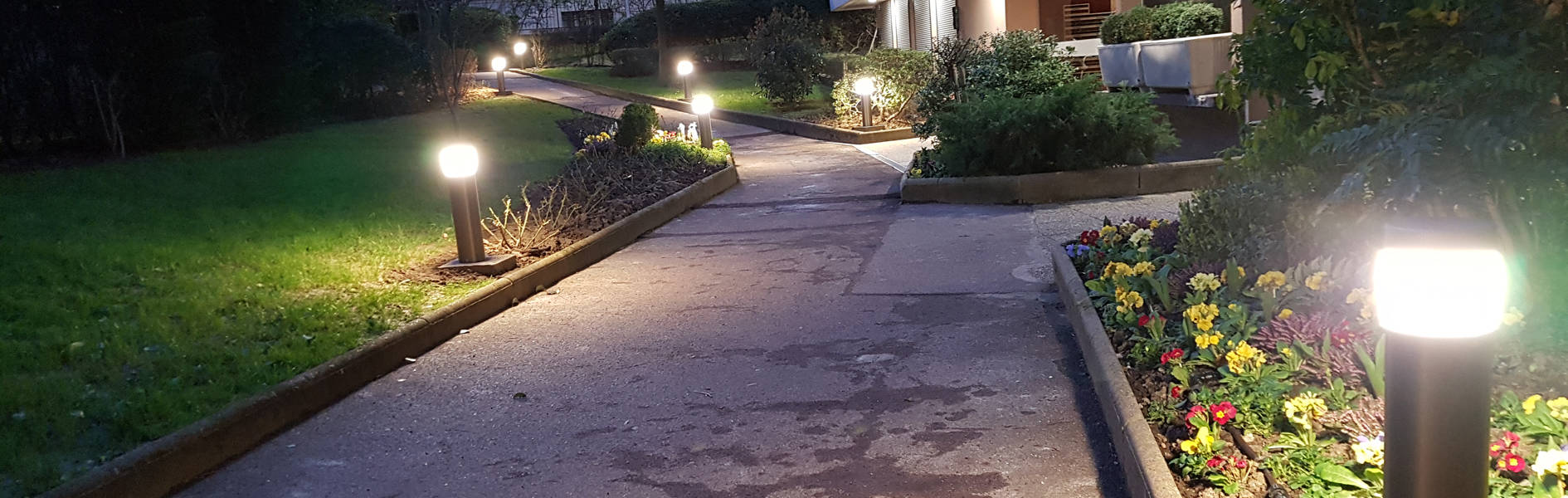 Mise en lumière de la résidence Esterel