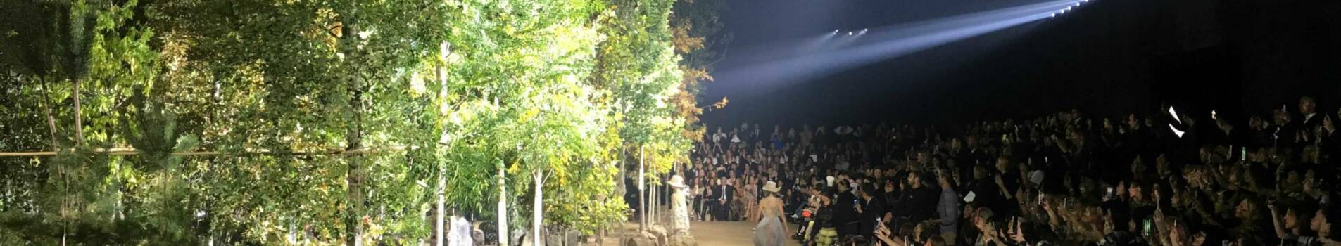 Maison Dior : défilé de belles plantes à la Paris Fashion Week